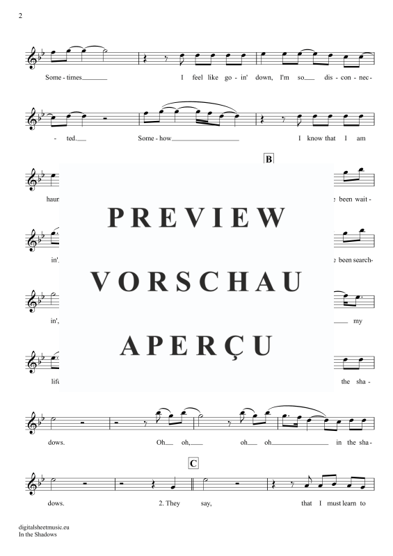 Product gallery: Page 3 of 5 In The Shadows, Rasmus, Querflöte