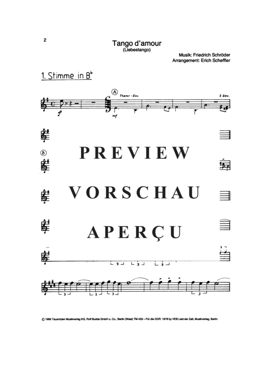Produktgalerie: Seite 7 von 21 Tango damour, , Combo-Ausgabe komplett