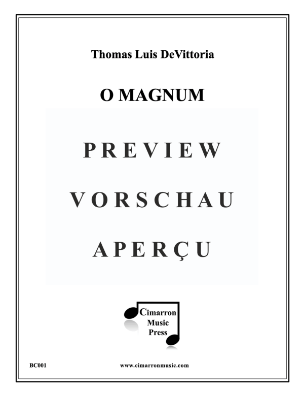 Produktgalerie: Seite 2 von 10 O Magnum Mysterium, , Tuba Quartett EETT