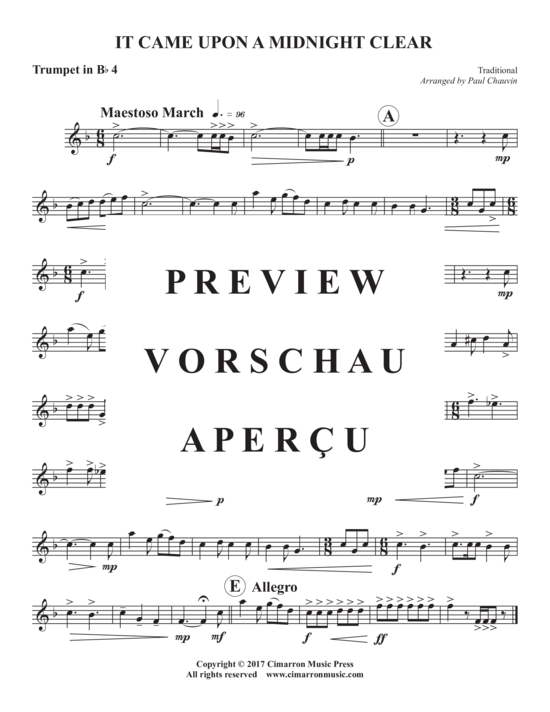 Product gallery: Page 9 of 14 It Came Upon a Midnight Clear , , (Trumpet ensemble 1-9 trumpets)