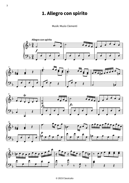 Produktbild zu: Sonatine Nr. 4 Muzio Clementi