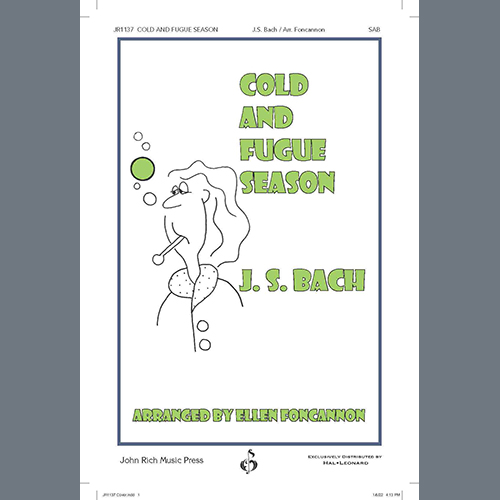 cover: Cold and Fugue Season (arr. Ellen Foncannon), J.S. Bach, Chor