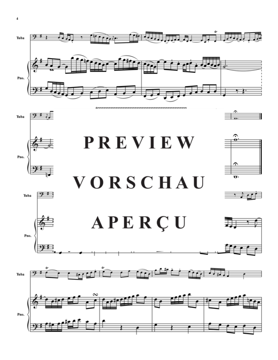 Product gallery: Page 5 of 21 Drei Sonatas BWV 1027,1028, 1029 , , (tuba + piano)