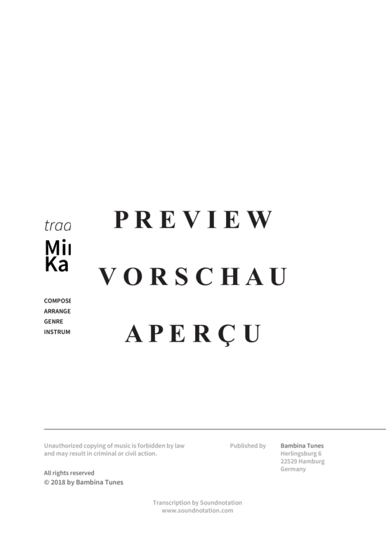 Produktgalerie: Seite 3 von 4 Min Hatt, Den Har Tre Kanter, , (Gesang + Klavier)