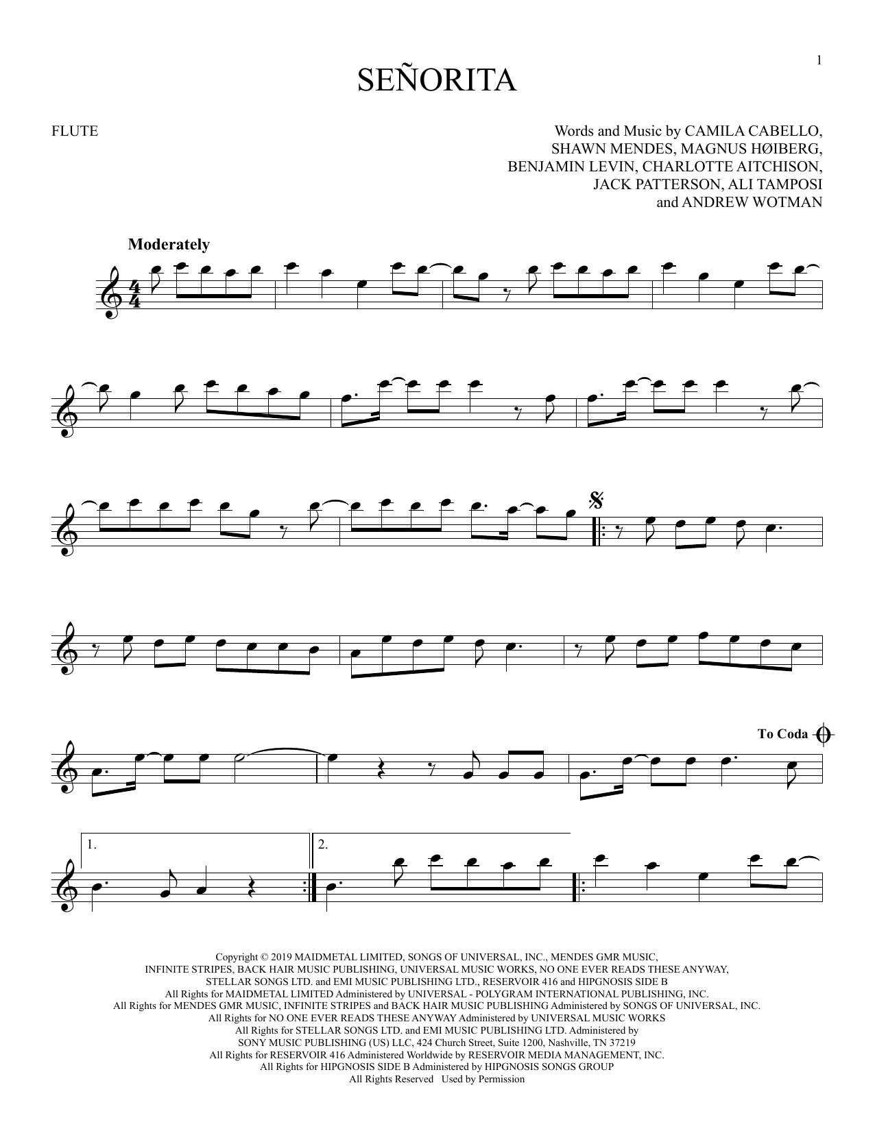 Product gallery: Page 1 of 1 Señorita, Shawn Mendes & Camila Cabello