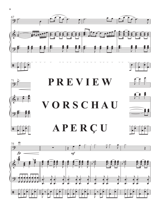 Product gallery: Page 8 of 18 The Way Home , , (Posaune, Percussion +E- Klavier)