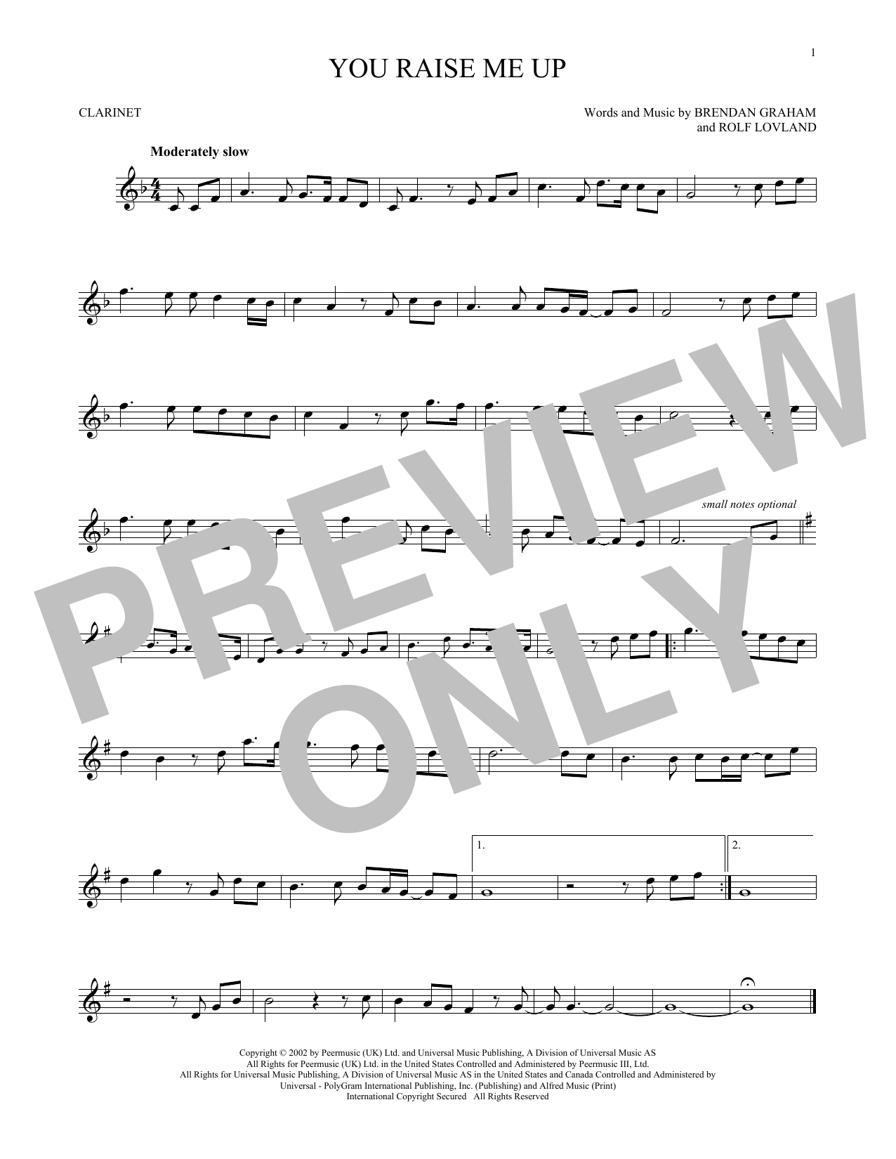 Product gallery: Page 1 of 1 You Raise Me Up, Josh Groban