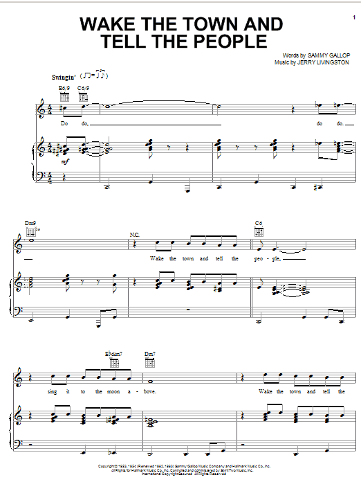 Produktbild zu: Wake The Town And Tell The People