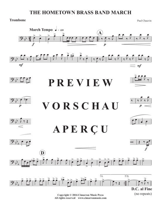 Produktgalerie: Seite 9 von 10 Hometown Brass Band March , , (Blechbläserquintett)