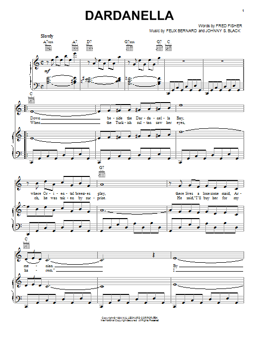 Produktgalerie: Seite 1 von 1 Dardanella, Felix Bernard, Gesang, Gitarre, Klavier