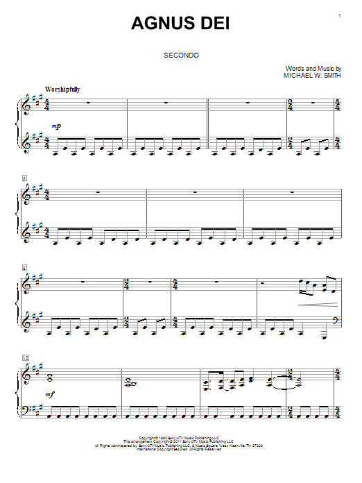 Product picture to: Agnus Dei